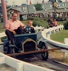 Glenn Schubert, experiencing his earliest driving memories.